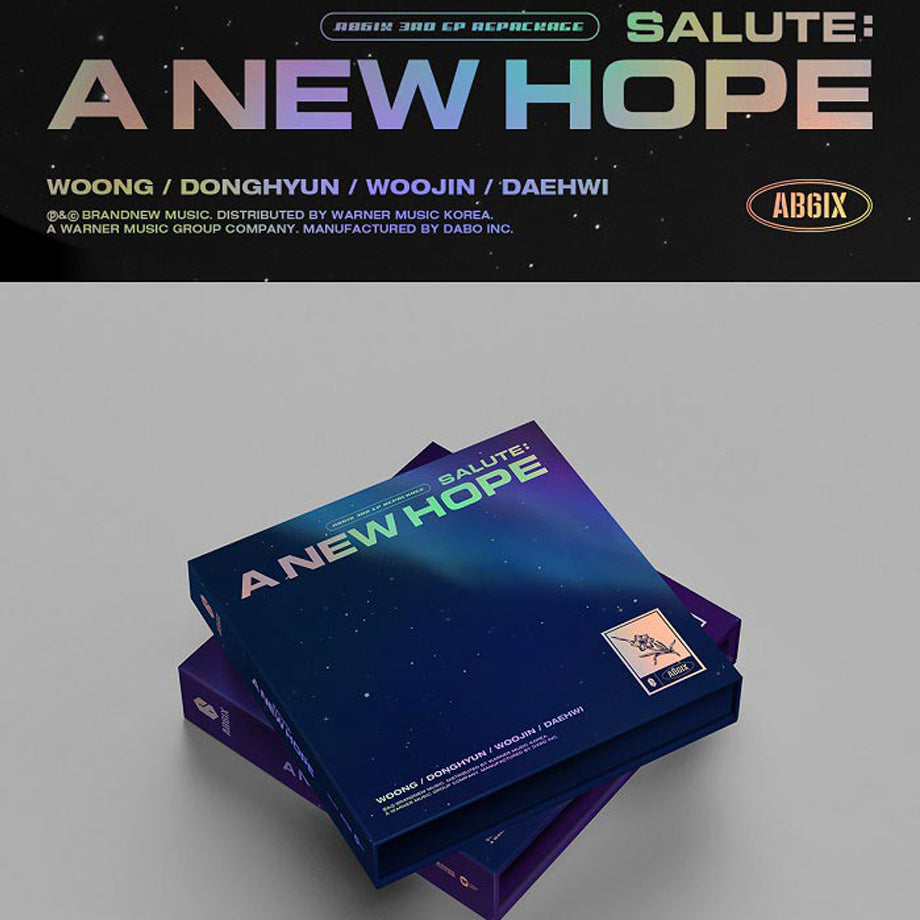 AB6IX EP Album Vol. 3 Repackage - SALUTE : A NEW HOPE