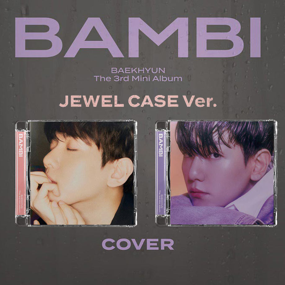 EXO: BAEK HYUN MINI ALBUM VOL. 3 - BAMBI (JEWEL CASE VERSION)