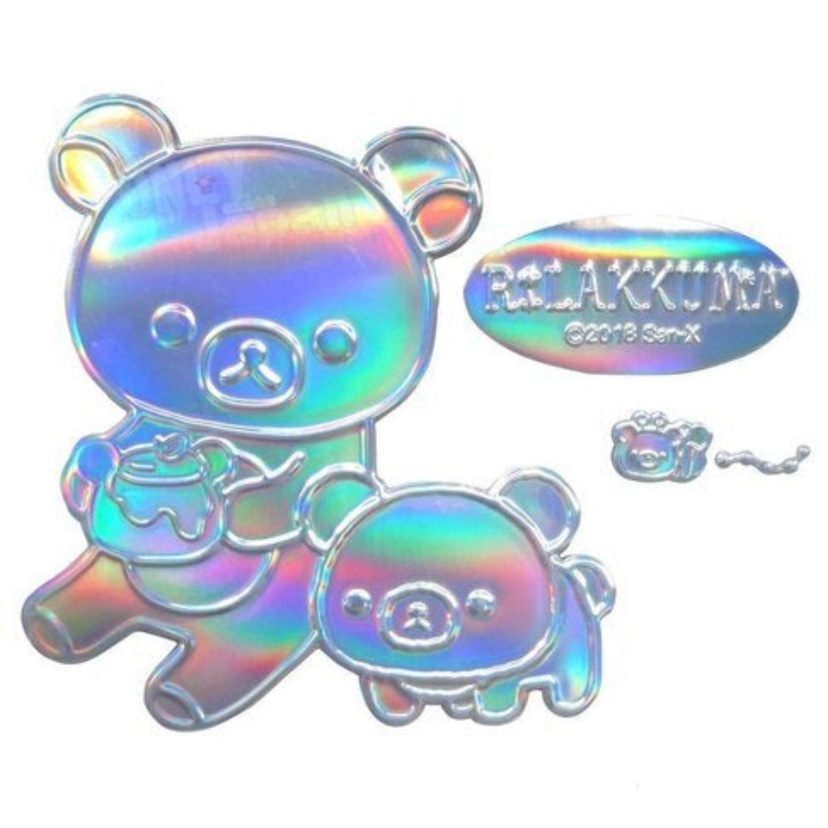 Rilakkuma Rainbow Car Sticker