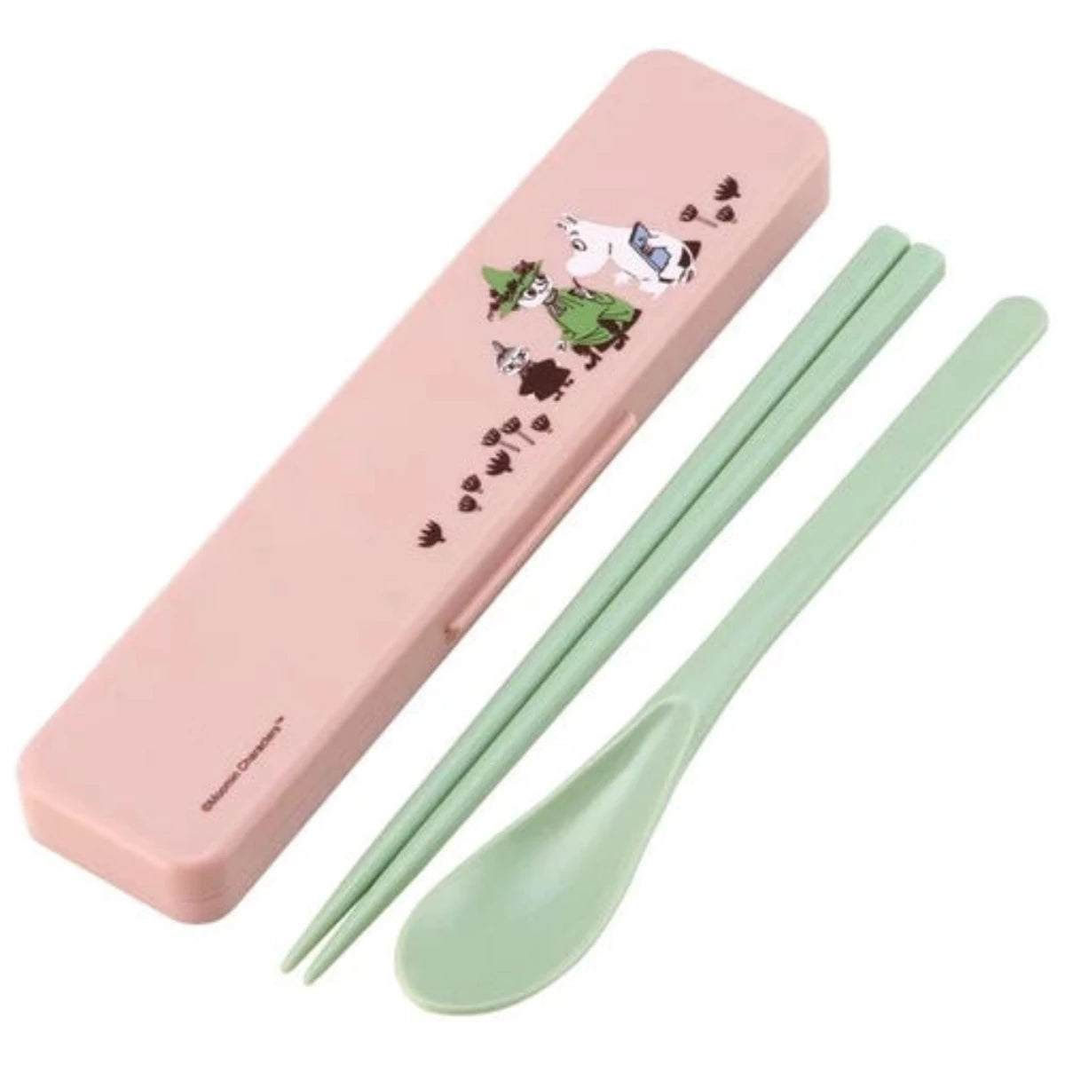 The Moomins Chopsticks & Spoon Cutlery Set - 18cm