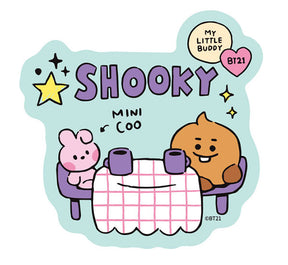 Sticker BT21 Die Cut Mini shooky