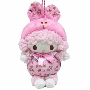 SANRIO© Character Floral Rabbit Hanging Plush (Japan Edition)