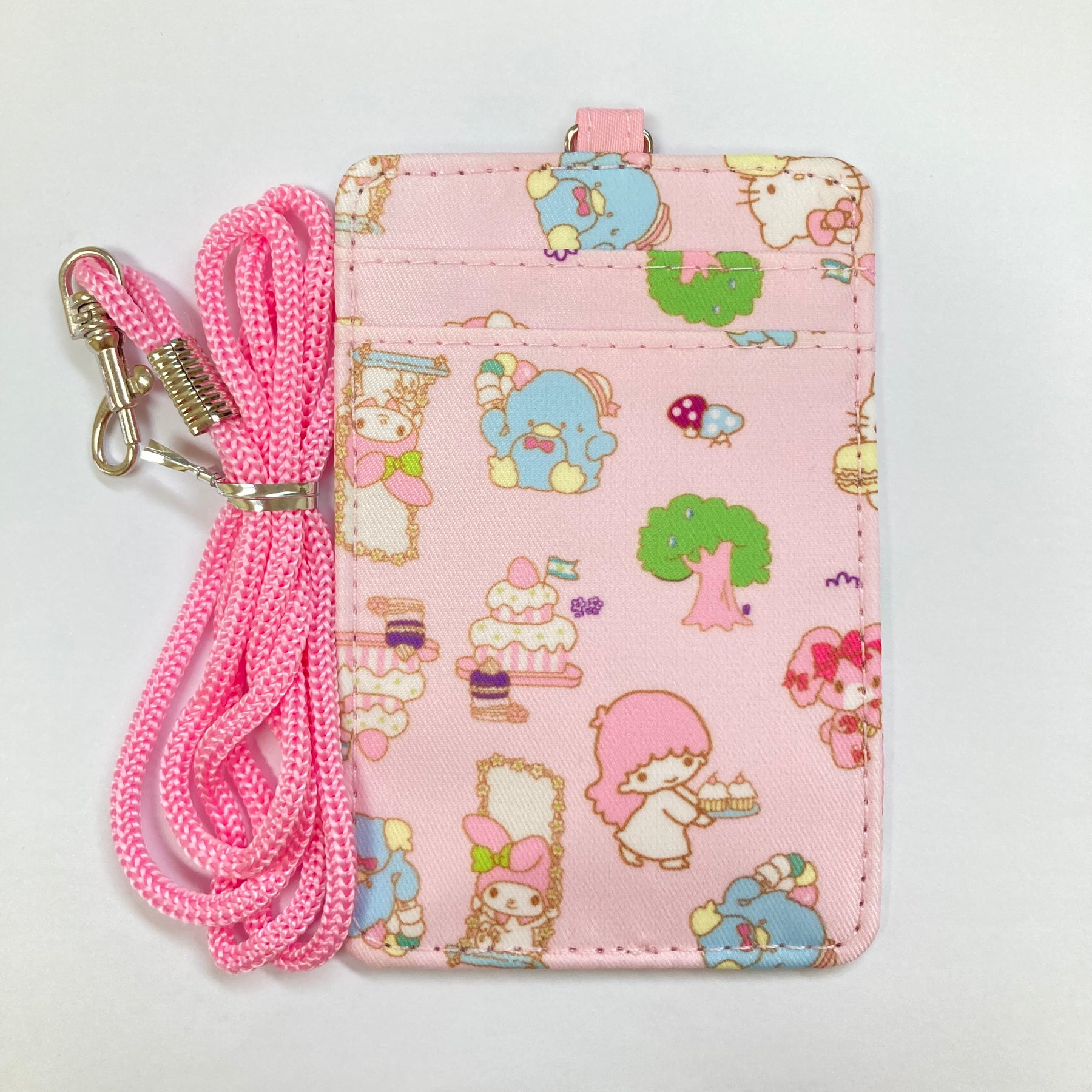 SANRIO Pink ID Pouch