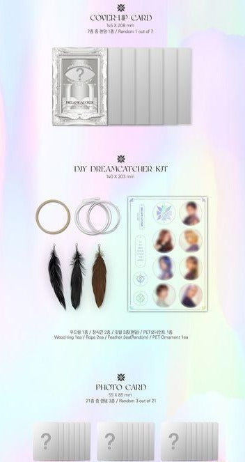 DREAMCATCHER MINI ALBUM VOL. 6 - DYSTOPIA : ROAD TO UTOPIA (FIRST PRESS LIMITED EDITION) (D VERSION)