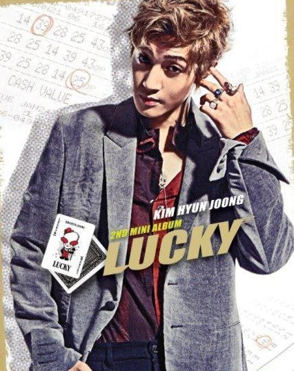 SS501 : KIM HYUN JOONG MINI ALBUM VOL. 2 - LUCKY