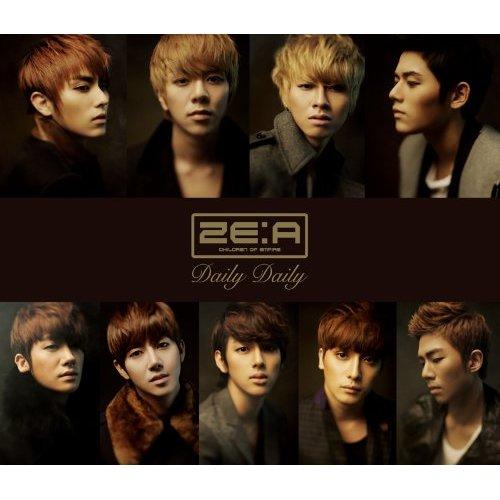 ZE:A - DAILY DAILY (TYPE A)(SINGLE+DVD)(TAIWAN VERSION)