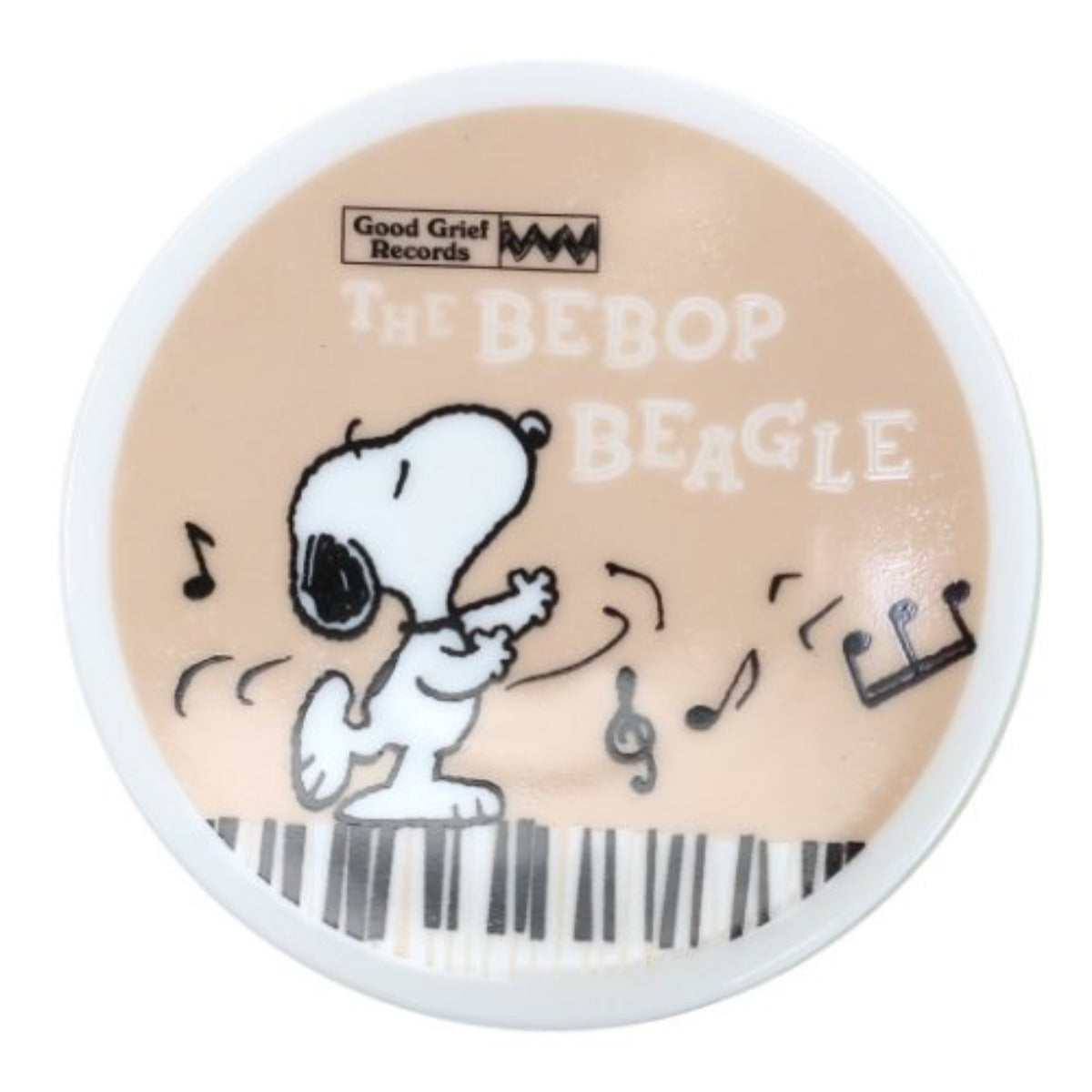 Mini Plate - Snoopy Music