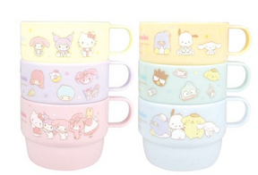 SANRIO© Characters Cup 3 in 1 Set (Japan Edition)