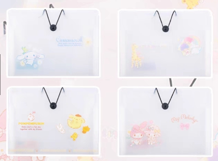 SANRIO© Multi Character File Folder