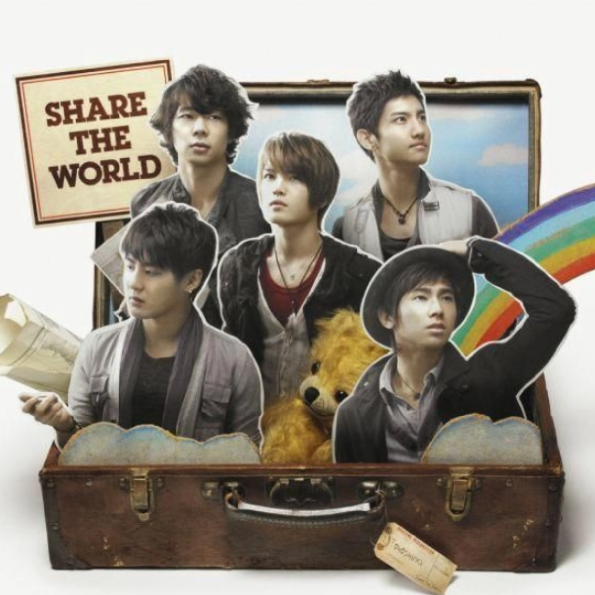 TVXQ SHARE THE WORLD / WE ARE! (JACKET B) (JAPAN VERSION)