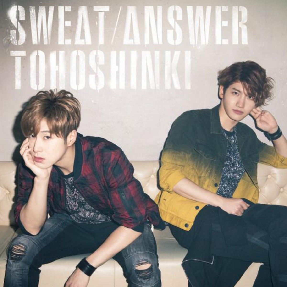 TVXQ SWEAT / ANSWER (SINGLE+DVD)(TAIWAN VERSION)