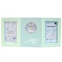 SANRIO© Character Clock with Pen Holder & 2 Photo Frames (Japan Edition)