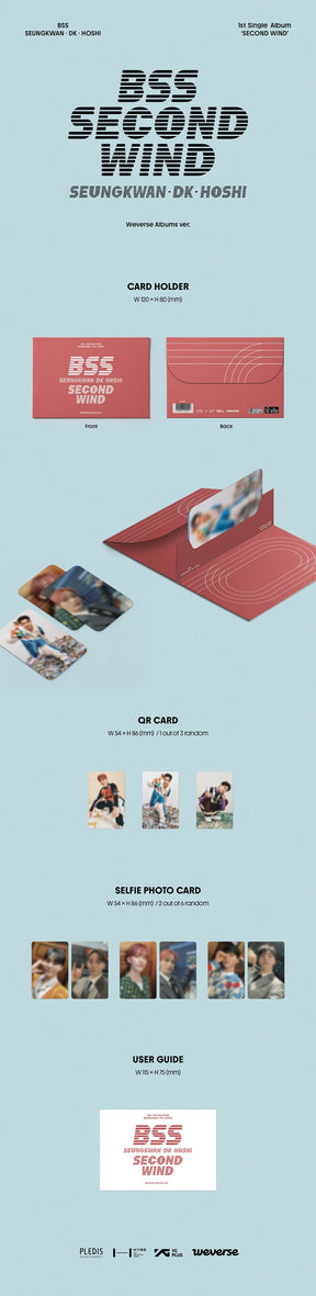 SEVENTEEN : BSS SINGLE ALBUM VOL. 1 - SECOND WIND (WEVERSE ALBUMS)