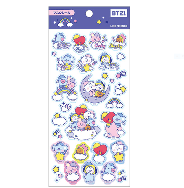 BT21© Schedule Seal Sticker Sheets (Japan Edition)