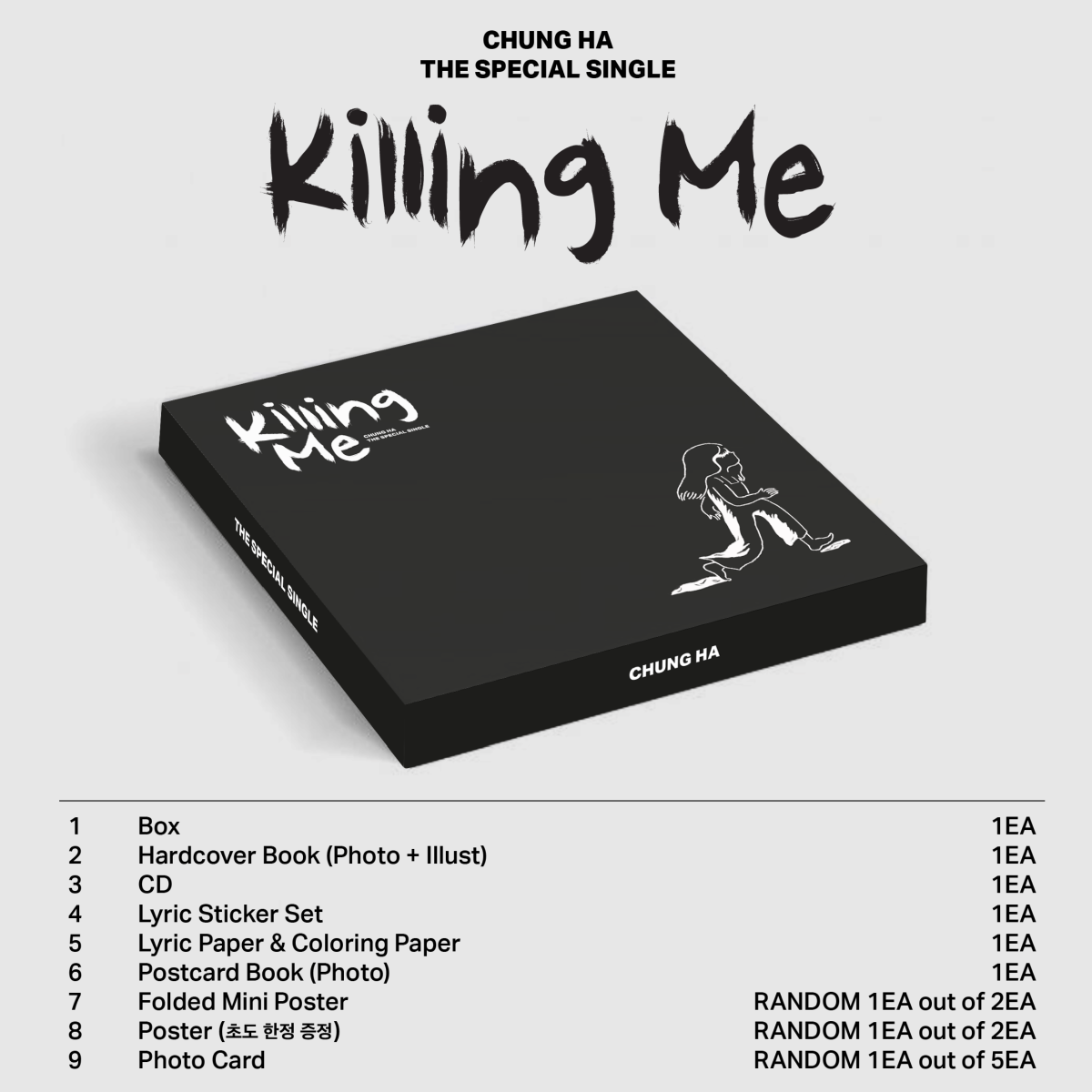 CHUNG HA SPECIAL SINGLE ALBUM - KILLING ME