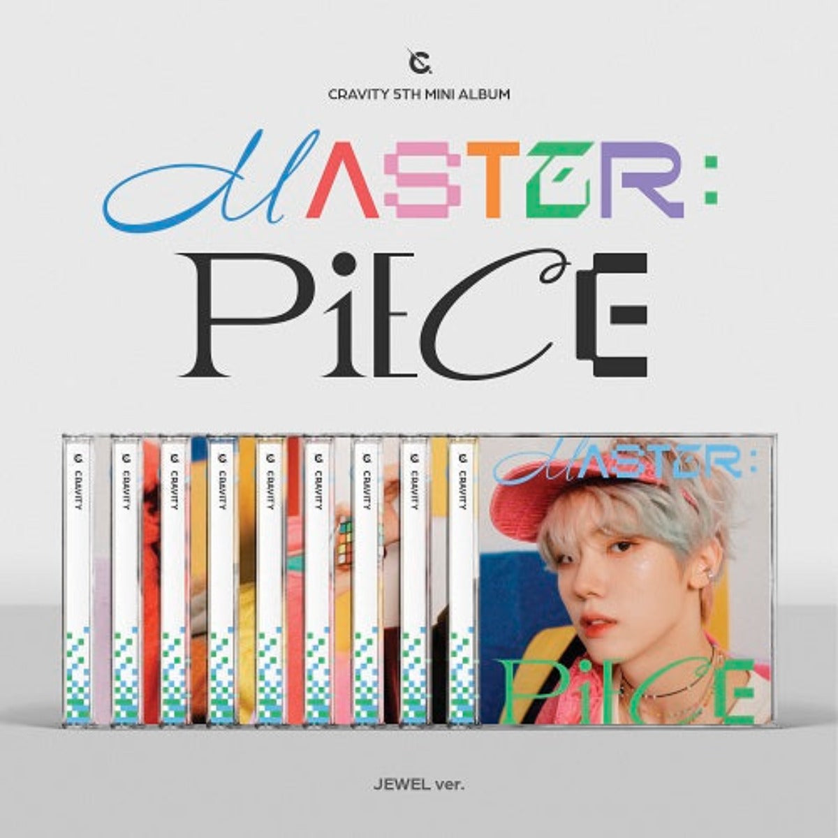 CRAVITY Mini Album Vol. 5 - MASTER : PIECE (Jewel Version) (Limited Edition)