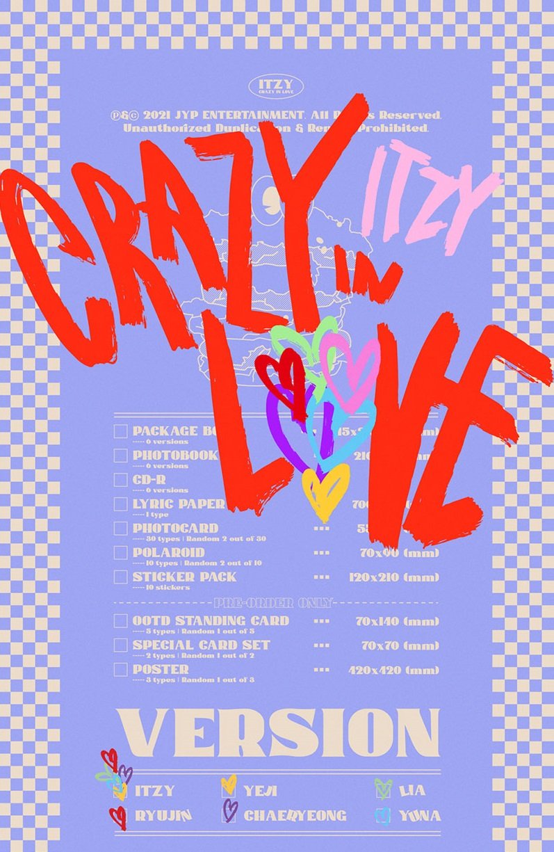 ITZY VOL. 1 - CRAZY IN LOVE