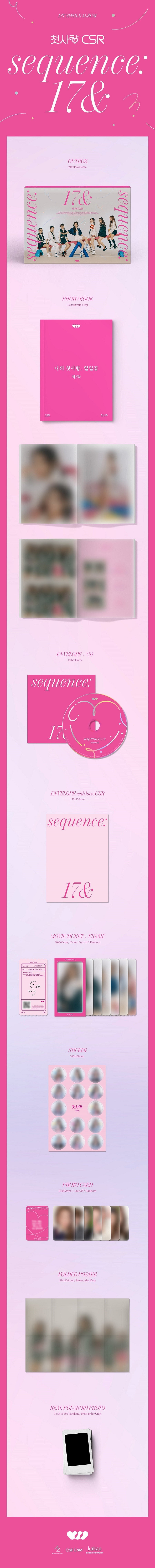 CSR SINGLE ALBUM VOL. 1 - SEQUENCE : 17&