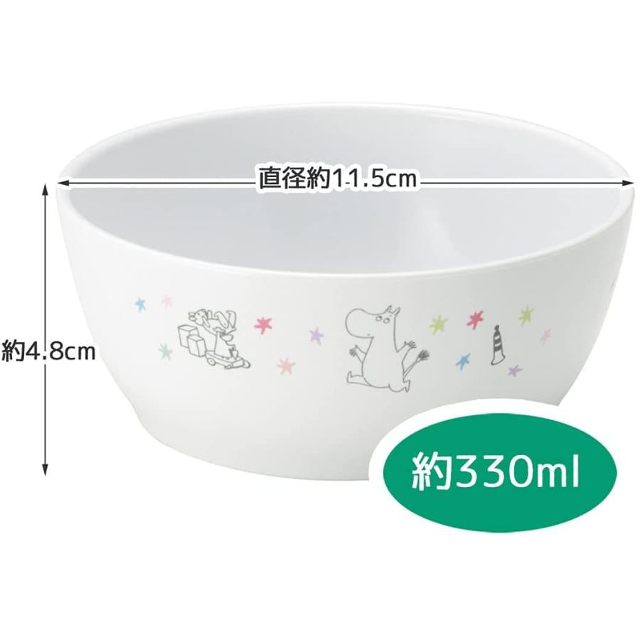 MOOMIN© Skater Set Resin Bowl 270ml+330ml (Japan Edition)