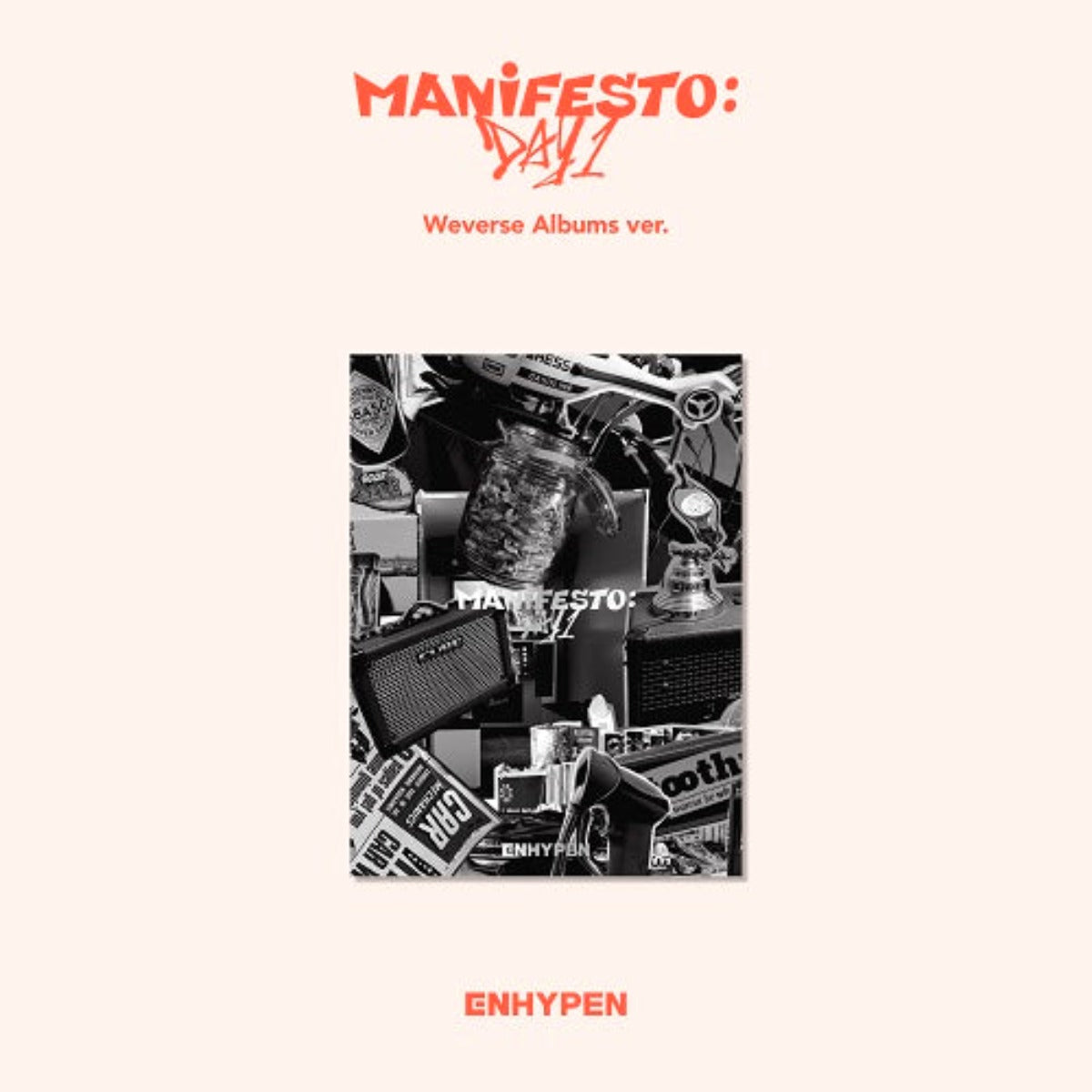 ENHYPEN - 3RD MINI ALBUM MANIFESTO : DAY 1 (WEVERSE ALBUM VERSION)