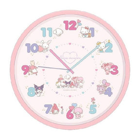 SANRIO© All Character Wall Clock (Japan Edition)