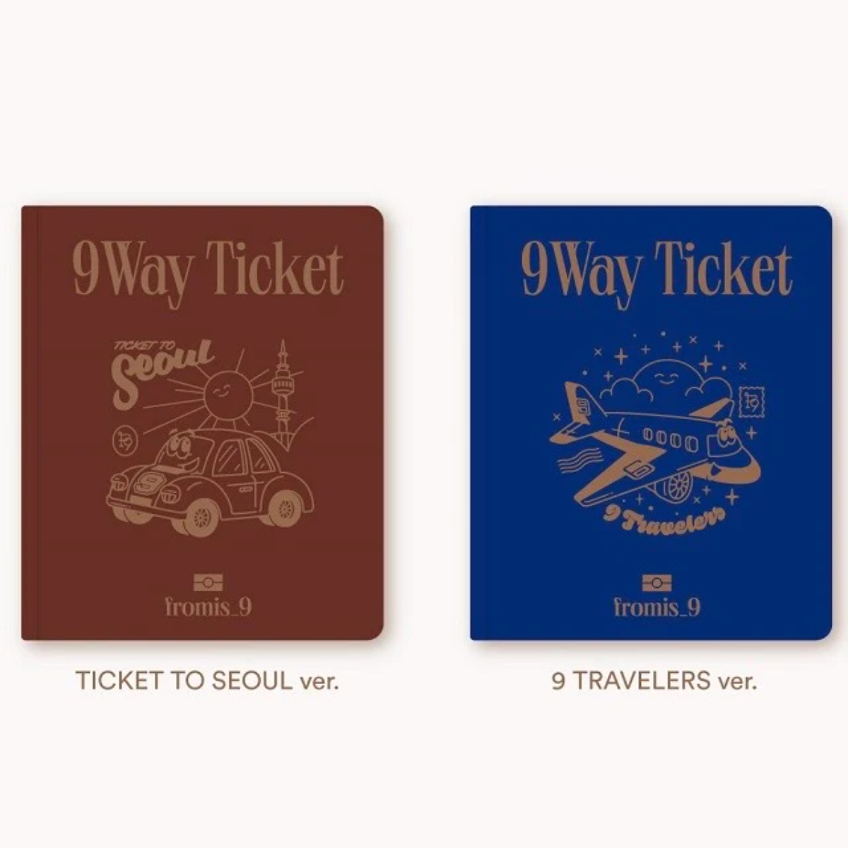 FROMIS_9 SINGLE ALBUM VOL. 2 - 9 WAY TICKET