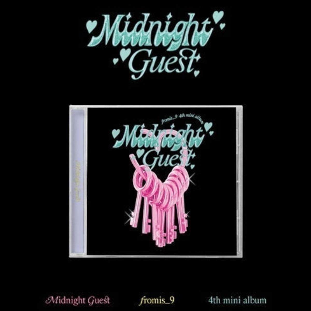 FROMIS_9 MINI ALBUM VOL. 4 - MIDNIGHT GUEST (JEWEL CASE VERSION)