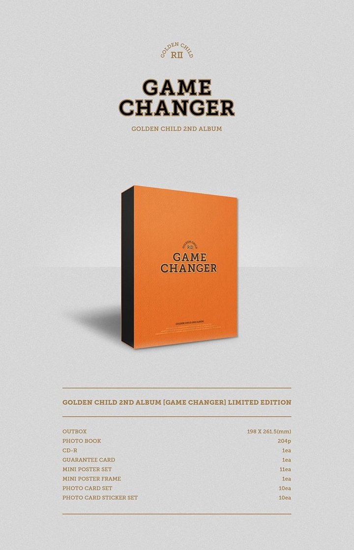 Golden Child Vol. 2 - Game Changer (Limited Edition)