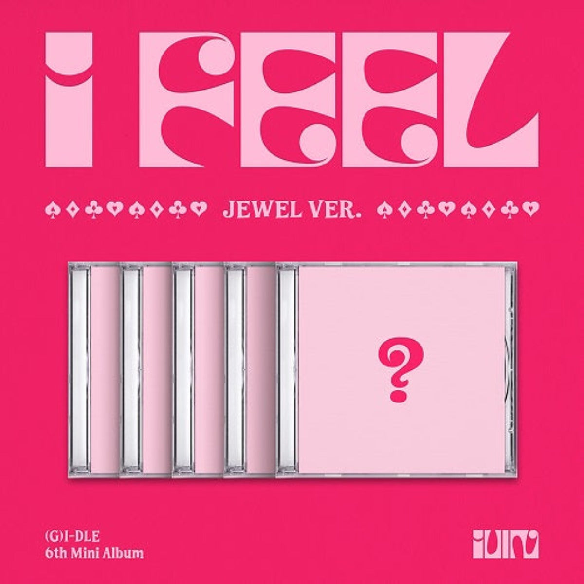 (G)I-DLE MINI ALBUM VOL. 6 - I FEEL (JEWEL VERSION)