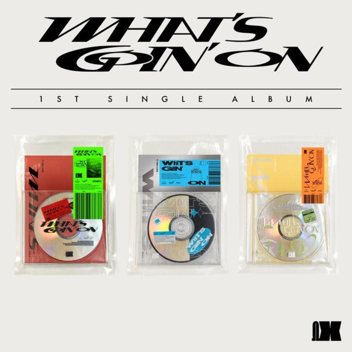 OMEGA X Single Album Vol. 1 - WHAT'S GOIN' ON (Random Version)