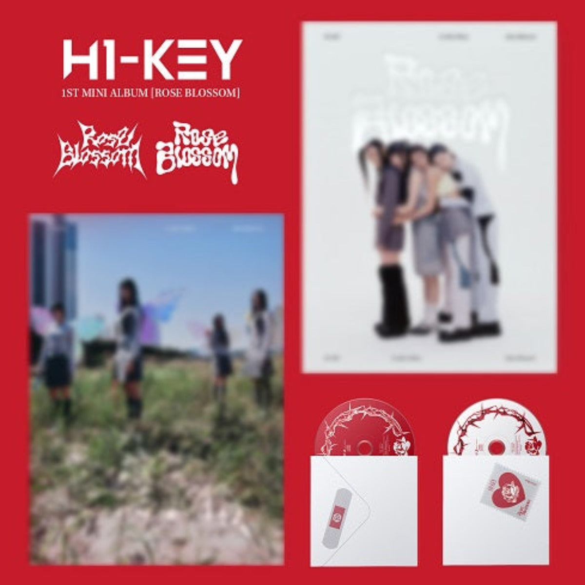 H1-KEY Mini Album Vol. 1 - Rose Blossom