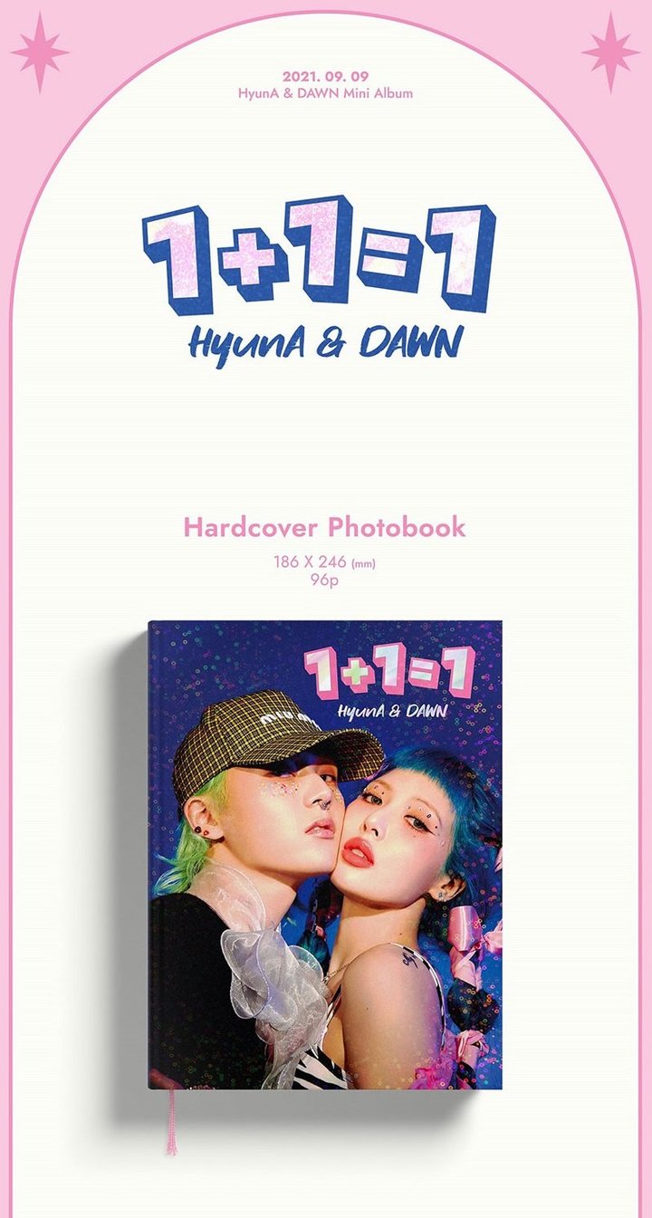 HYUNA & DAWN EP ALBUM VOL. 1 - 1+1=1