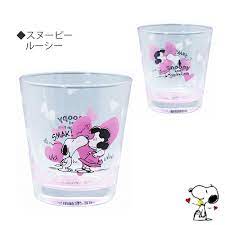 PEANUT SNOOPY© Japan Glass 5 colours