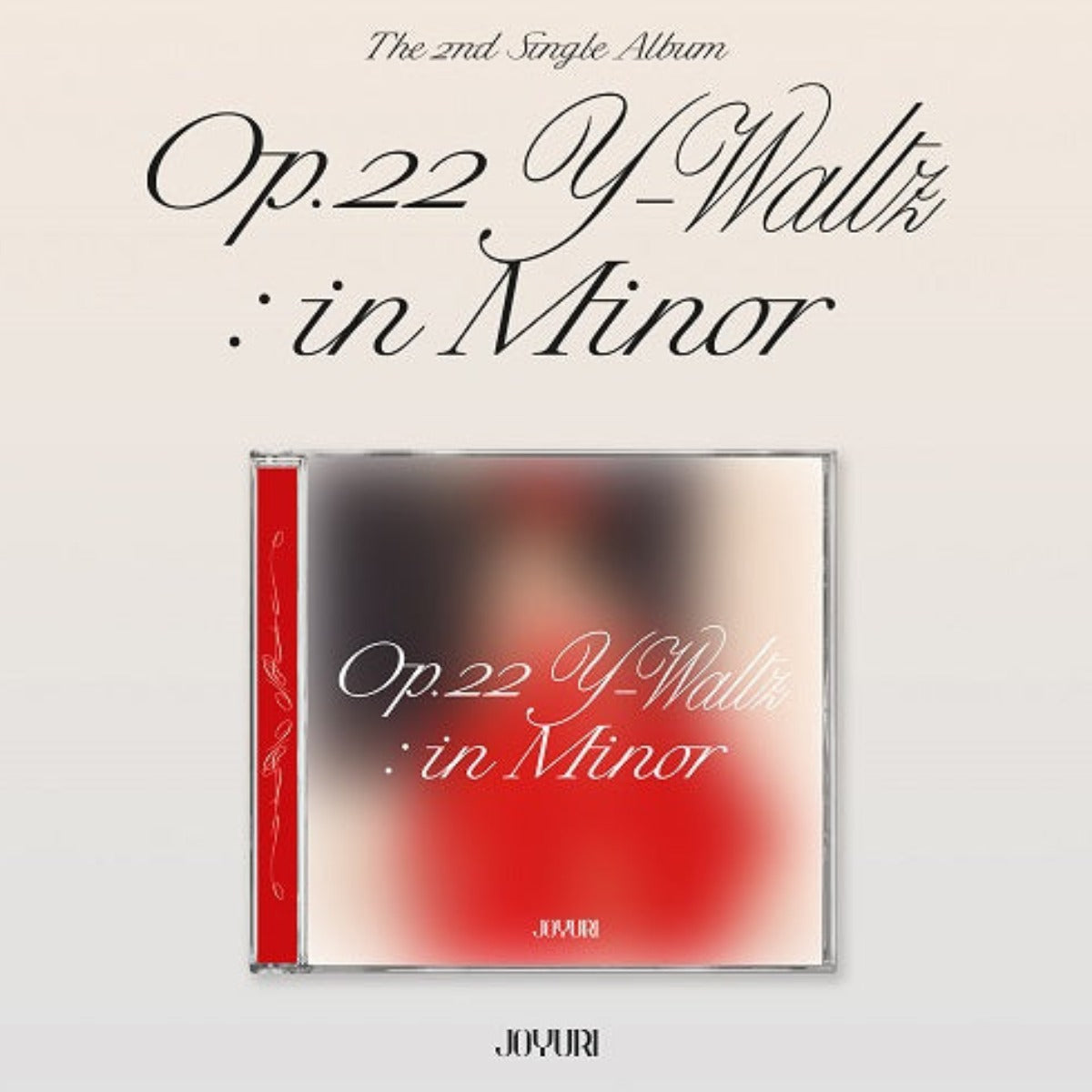 JO YURI SINGLE ALBUM VOL. 2 - OP.22 Y-WALTZ : IN MINOR (JEWEL CASE) (LIMITED VERSION)