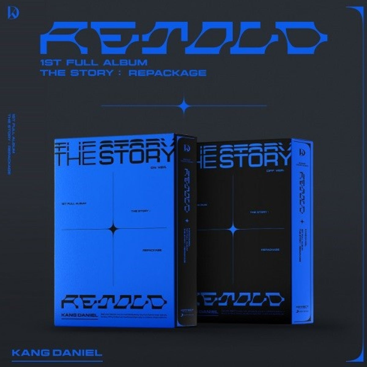 KANG DANIEL VOL. 1 REPACKAGE - RETOLD (RANDOM VERSION)