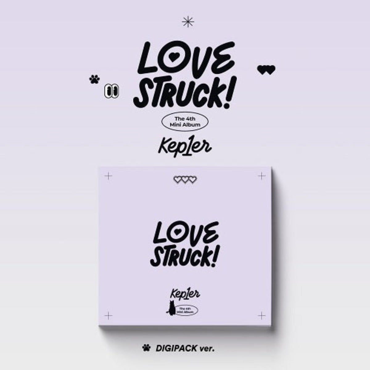 KEP1ER MINI ALBUM VOL. 4 - LOVESTRUCK! (DIGIPACK VERSION)