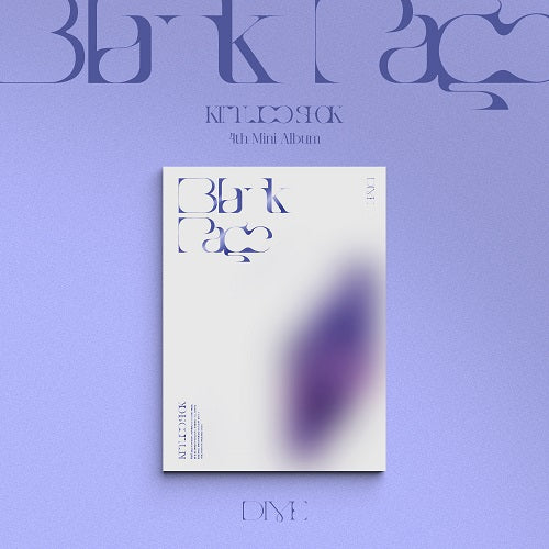 Kim Woo Seok Mini Album Vol. 4 - Blank Page