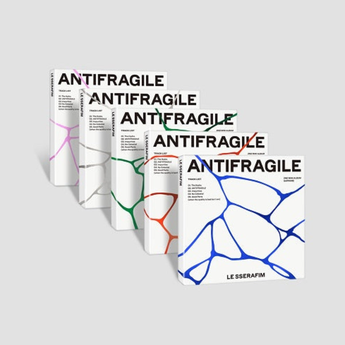 LE SSERAFIM MINI ALBUM VOL. 2 - ANTIFRAGILE (COMPACT VERSION)