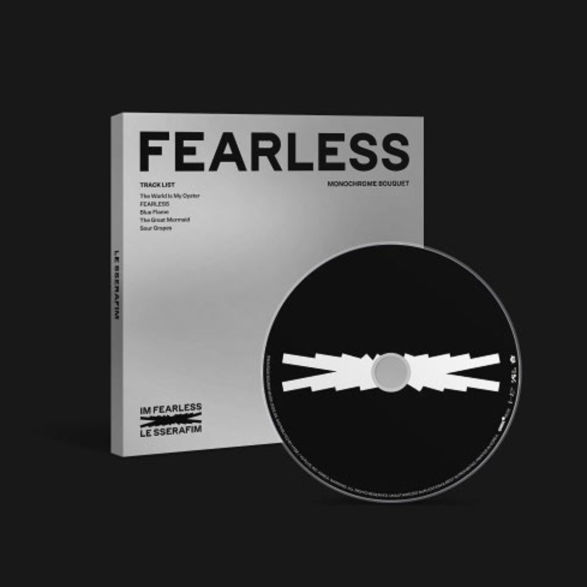 LE SSERAFIM MINI ALBUM VOL. 1 - FEARLESS (MONOCHROME BOUQUET VERSION)