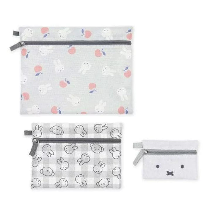 MIFFY© Floral Pouch Set 3in1 (Japan Edition)