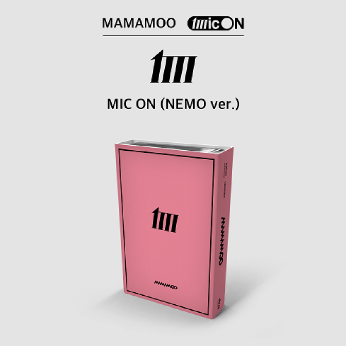 MAMAMOO MINI ALBUM VOL. 12 - MIC ON (NEMO VERSION) (LIMITED EDITION)