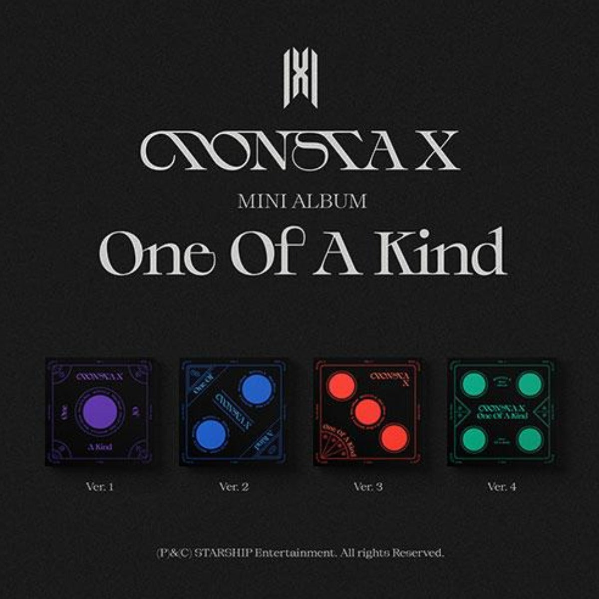 MONSTA X MINI ALBUM VOL. 9 - ONE OF A KIND