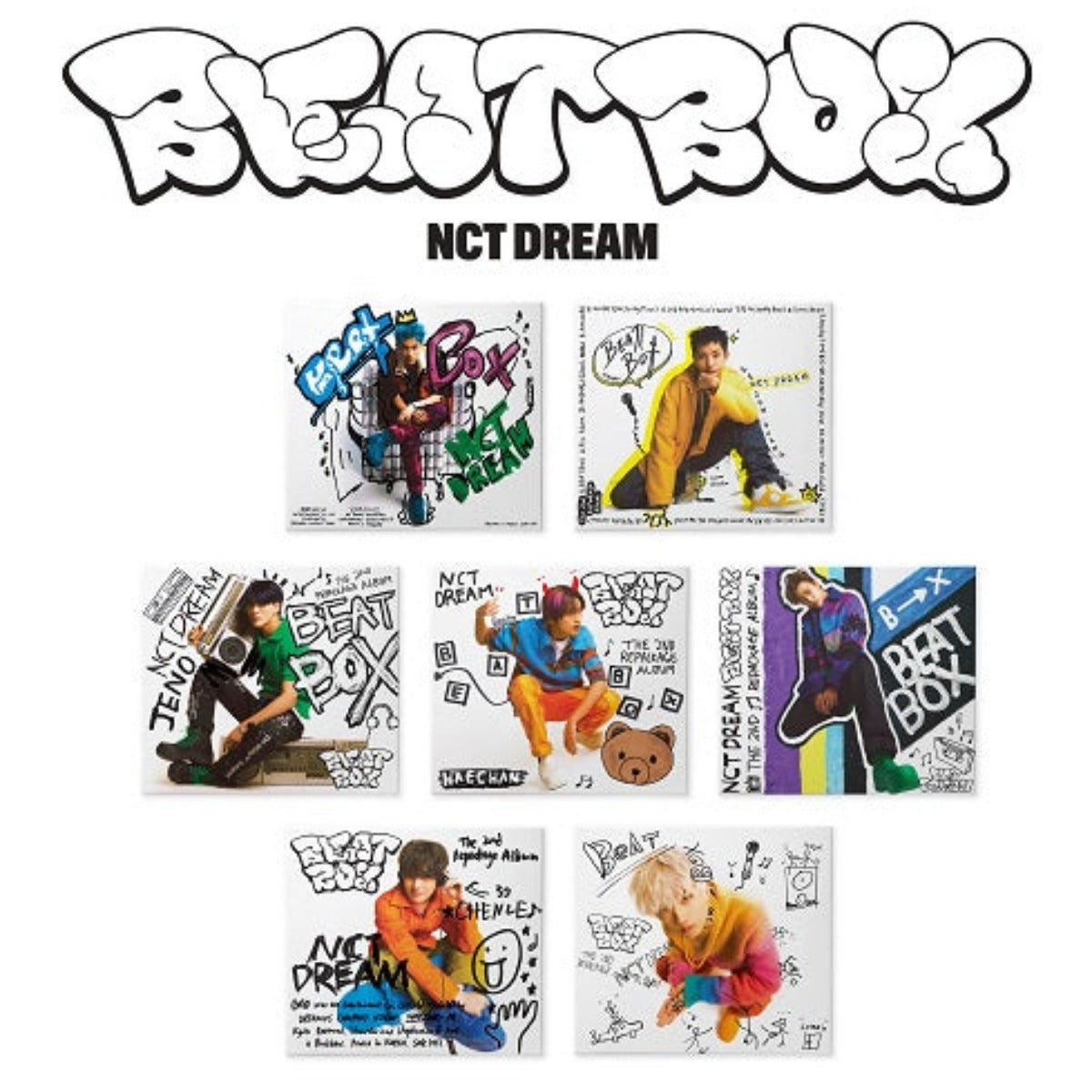 NCT DREAM VOL. 2 REPACKAGE - BEATBOX (DIGIPACK VERSION)