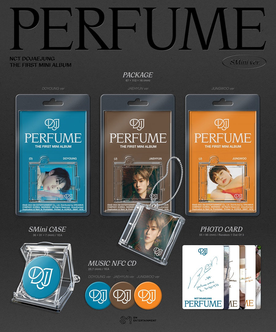 NCT DOJAEJUNG MINI ALBUM VOL. 1 - PERFUME (SMINI VERSION)