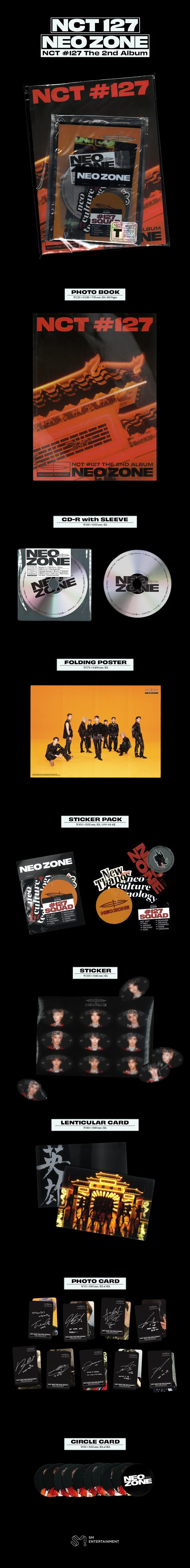 NCT 127 VOL. 2 - NCT #127 NEO ZONE (T VERSION)