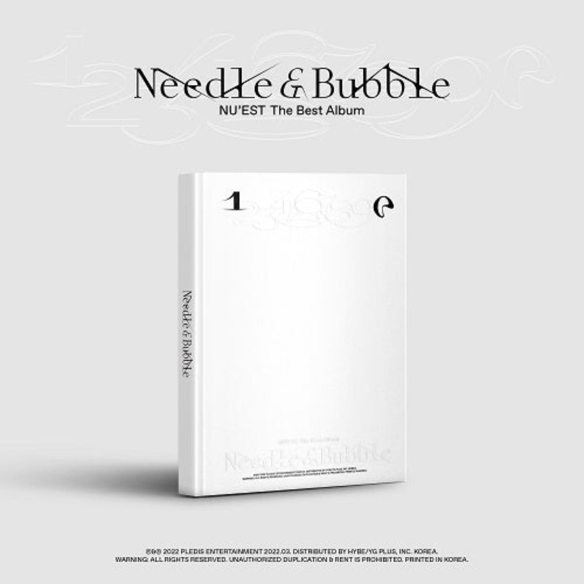 NU'EST THE BEST ALBUM - NEEDLE & BUBBLE (FIRST PRESS LIMITED EDITION)