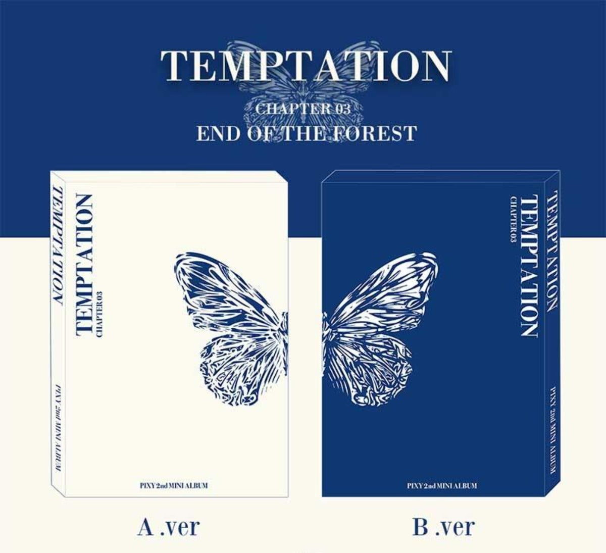 PIXY Mini Album Vol. 2 - Chapter03. Fairy Forest 'TEMPTATION' (Random Version)