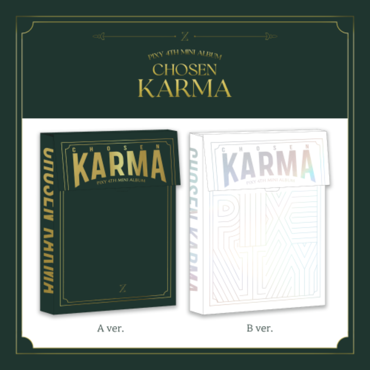 PIXY Mini Album Vol. 4 - CHOSEN KARMA (Random Version)