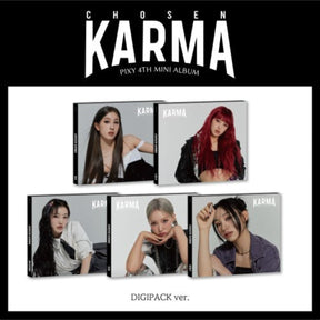 PIXY Mini Album Vol. 4 - CHOSEN KARMA (Digipack Version)