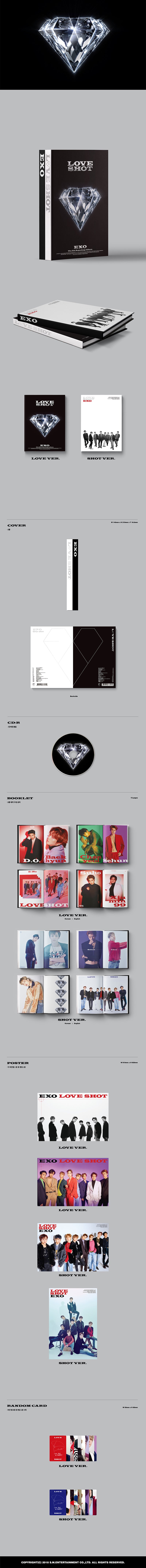 EXO VOL. 5 REPACKAGE - LOVE SHOT